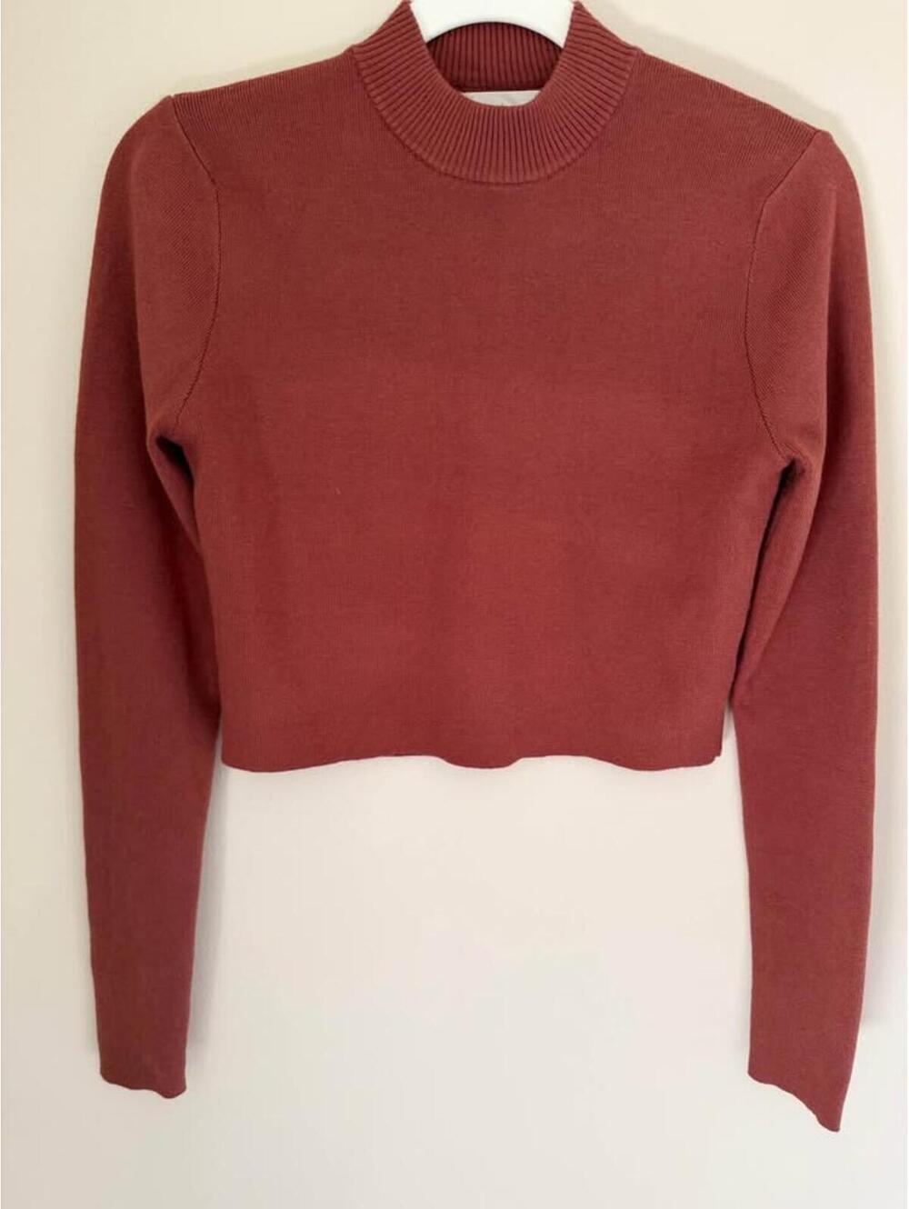 Altar’d State Cropped Sweater - stretchy Large, SOFT